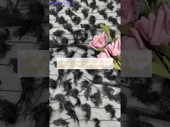 Kain Daun berongga Chantilly renda Tinggi Kain Untuk DIY Pakaian Pakaian