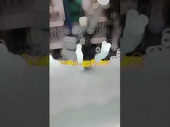 Kain renda Kain renda bersulam putih Desain khusus