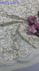 Kualitas Tinggi Bunga Emas Bahan Kabel Kain renda Untuk Wanita Pakaian 140cm Lebar gaun untuk mode