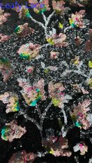 Perhiasan Kain Sequin Berkilau Bersulam Untuk Dekorasi Pakaian