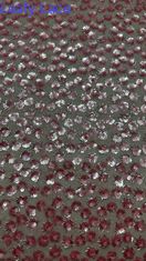 Cantik Sequin Bordir Kain logam tahan lama dan elegan Mewah Sequin Bordir Kain Pernikahan Pesta Perayaan Sequin Bordir Kain