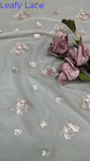 Luxury Sequin Beaded bordir kain renda kain baru datang untuk couture kesempatan