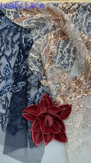 Sequin Vintage Terinspirasi Dasi Bordir Barok Pola Bunga untuk Regal dan Romantis Gaun Formal
