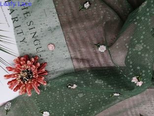 Kain Tulle Bordir Bunga 49 Inch AZO Gratis