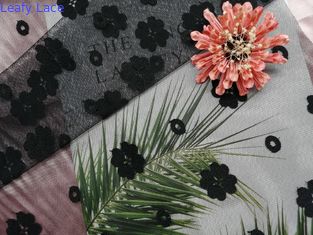 Kain Renda Bordir Hijau AZO Daur Ulang Gratis Wanita