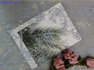 Kain Renda Tepi Kerang Bulu Mata Abu-abu Untuk Gaun Malam Wanita