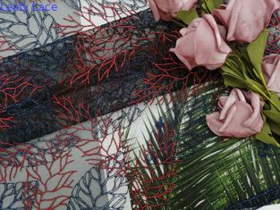 125CM AZO Gratis Berwarna Bordir Kain Renda Daur Ulang