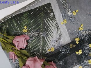 2 Kain Bordir Manik-manik Pesta Bunga Colorway