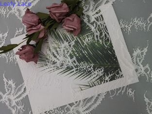 Kain Gaun Pengantin Pengantin Kain Renda Chantilly Putih Ringan