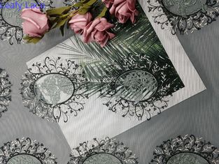 60 Yards Tulle Mesh Kain Renda Bordir Pesta Hijau