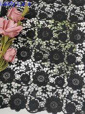 Crochet Chemical Floral Embroidery Heavyweight Lace Fabric