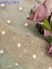 Lady Garment Payet Kain Bordir Crochet Lace Tulle Bordir