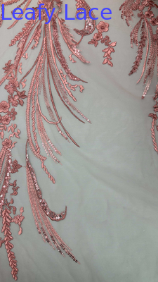 Embroidery Lace  Fabric New Collection Grond Elegant Breathe Elegant for Party Gowns