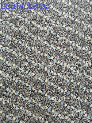Lace Evening Dress Fabric 100% Poly Printed Lace Fabric