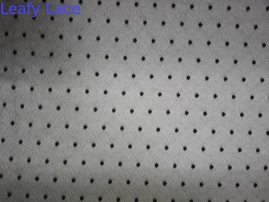 Black Polka Dot Elastic Mesh Soft Stretch Lace Fabric