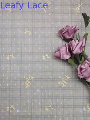 Embroidery Lace Printing Fabric Printed Lace Fabric Printred Tulle Lace