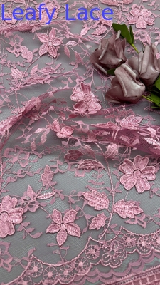 Lantai Bunga Sequin bordir Kain renda untuk pakaian pernikahan