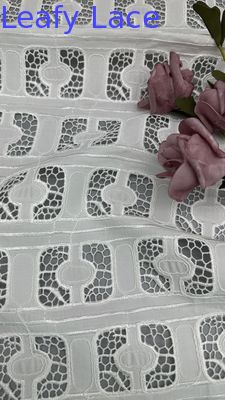 Kain renda vintage Prancis Tulle Mesh Mewah untuk membuat pakaian DIY