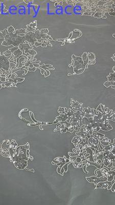 Sequin mewah kain bordir renda kain koleksi baru untuk pakaian gaun dan desain busana
