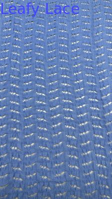 Kualitas tinggi Blue Lace Mesh Hollow Up Effect Untuk Artistik Pernikahan Malam Pesta Pakaian