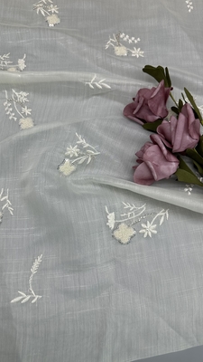 Tulle Mesh Kain renda bordir Disesuaikan Mewah Disesuaikan Pabrik Untuk gaun pengantin Gaun