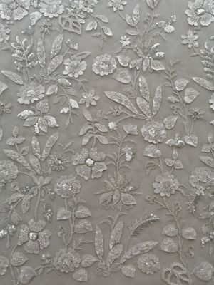 Kain Renda Bordir Nylon Polyester