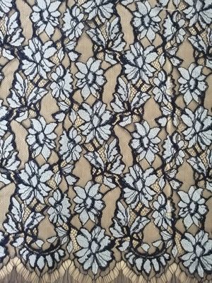 Tone - Kain Applique Bunga 3d Berkabel Warna Nada