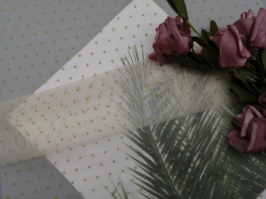 100 Yards Ivory Base Yellow Dot Tulle Berbondong-bondong Mesh Fabric
