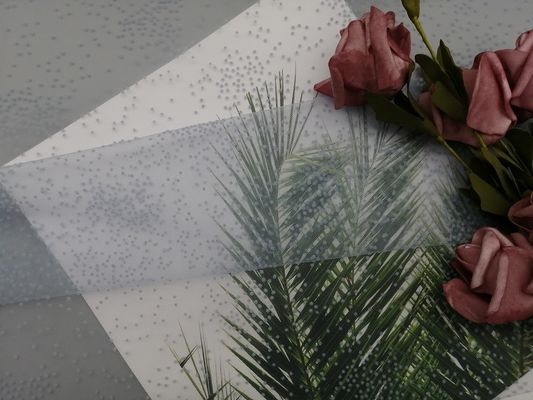 Sky Blue Dot Berbondong-bondong Glitter Tulle Fabric Untuk Gaun Malam Wanita