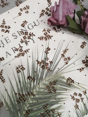 Bunga Digital Printing Berbondong-bondong Mesh Fabric Untuk Artikel Tempat Tidur