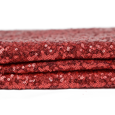 125cm Glitter Sparkly Payet Bordir Kain Untuk Gaun Pesta