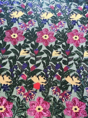 Geo Payet Kain Pengantin Bordir 125CM OEKO TEX Standard 100