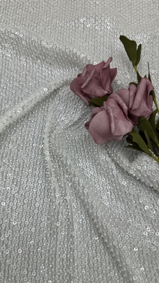 Sequin renda kain bordir berkualitas tinggi mewah untuk pesta gaya koleksi baru desain gaun
