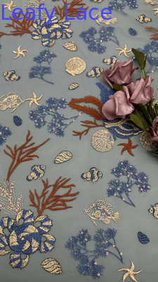 Kain Payet Berwarna-warni Laut Untuk Bordir Pabrik Mewah ke Runway – Premium Laceess