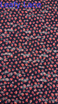 Cutie Bunga Pink Kain renda bordir Untuk gaun pengantin Disesuaikan gaun cantik